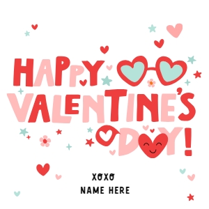 Valentines Day Gift Tag - TG614: Valentines Day Gift Tag - TG614