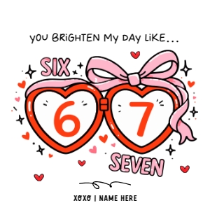Glasses Valentines Day Gift Tag - TG617 design preview