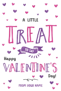 Valentine Treat Tag - TG621 design preview