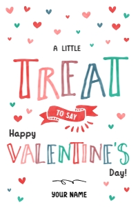 Valentine Treat Tag - TG621-1 design preview