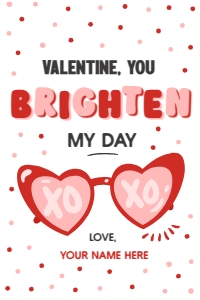 Heart Sunglasses Valentine's Day - TG624 design preview