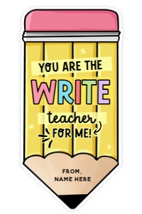Teacher Appreciation Tag - TG636: Teacher Appreciation Tag - TG636