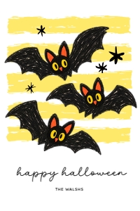 Bats Halloween Gift Tag - TG655 design preview