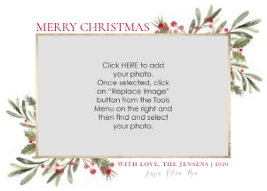 Merry Christmas design preview