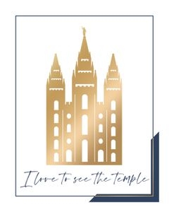 Baptism 10 I Love to See the Temple: Baptism 10 Bundle