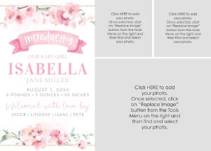 Birth Announcement | Blossom: Blossom Announcement