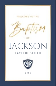 Baptism 10 Welcome 11x17: Baptism 10 Bundle