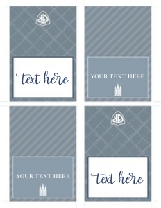 Baptism 9 Food Tents: Boy Baptism 9 Bundle