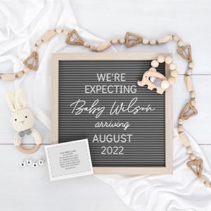 Letterboard Announcement 4_Sonogram: Letterboard Announcement 4