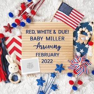 Letterboard Announcement_4th of July_Sonogram_2: Letterboard Announcement 1_4th of July_2