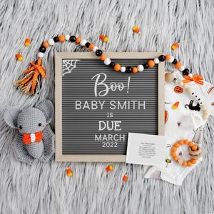 Letterboard Announcement Halloween_2_SONOGRAM: Letterboard Announcement Halloween_2