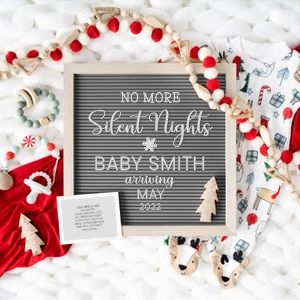 Letterboard Announcement Christmas 5 design preview