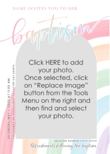 Girl Baptism 5 Invitation: Girl Baptism 5 Bundle