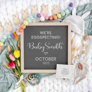 Letterboard Announcement 31_Sonogram: Letterboard Announcement 31
