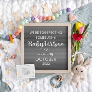 Letterboard Announcement 32_Sonogram: Letterboard Announcement 32