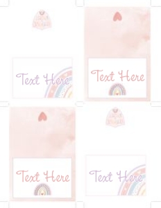 Girl Baptism 3 | Food Tent: Girl Baptism 3 Bundle