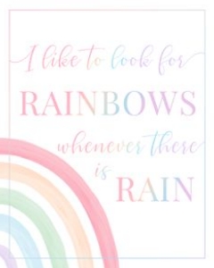 Girl Baptism 5 | Rainbows: Girl Baptism 5 Bundle