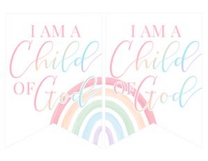 Girl Baptism 5 | Banner Ends 1: Girl Baptism 5 Bundle