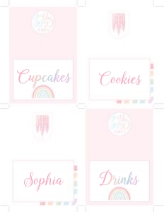Girl Baptism 5 | Food Tent: Girl Baptism 5 Bundle