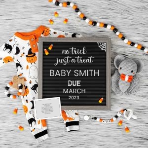 Letterboard Announcement 54_Sonogram: Letterboard Announcement 54