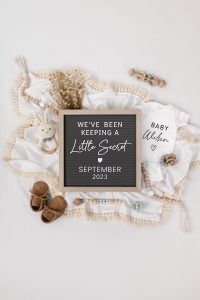 Letterboard Announcement 70_NO Sonogram 2:3: Letterboard Announcement 70