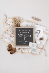 Letterboard Announcement 70_Sonogram 2:3: Letterboard Announcement 70