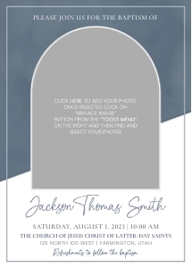 Boy Baptism Arch Bundle design preview