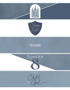 Boy Arch | Water Bottle Labels: Boy Baptism Arch Bundle