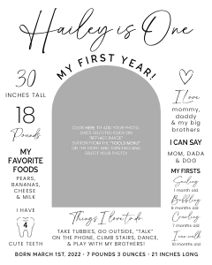 Milestone Birthday Sign 1_24x30: Milestone Birthday Sign_1