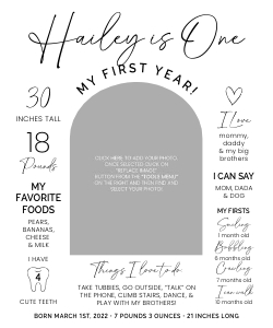 Milestone Birthday Sign 1_20x24: Milestone Birthday Sign_1