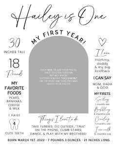 Milestone Birthday Sign 1_16x20: Milestone Birthday Sign_1