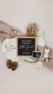 Letterboard Announcement 79_Sonogram 9:16: Letterboard Announcement 79