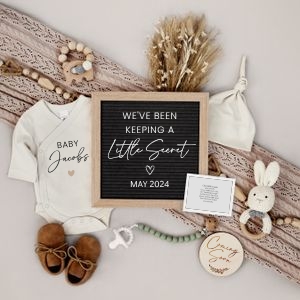 Letterboard Announcement 79_Sonogram 1:1: Letterboard Announcement 79