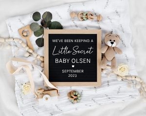 Letterboard Announcement 88_NO Sonogram_4:5: Letterboard Announcement 88