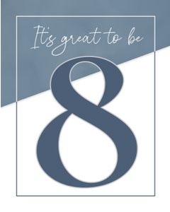 Boy Arch_It's Great to be 8: Boy Baptism Arch Bundle