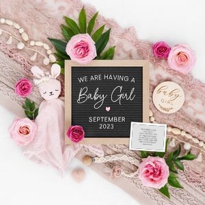 Letterboard Announcement 85 design preview