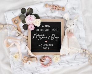 Letterboard Announcement 87_NO Sonogram 4:5 Mother's Day: Letterboard Announcement 87_Mother's Day