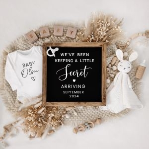 Letterboard Announcement 93_NO Sonogram: Letterboard Announcement 93