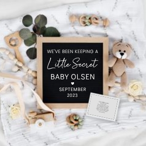 Letterboard Announcement 88_Sonogram: Letterboard Announcement 88