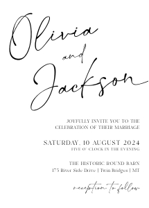 Wedding_M1_Invitation Set design preview