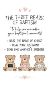 3 Baptism Bears | 2x3.5 Tag 1: Baptism Bears