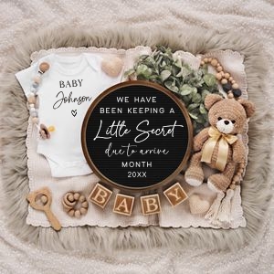 Letterboard Announcement 131_NO Sonogram 1x1: Letterboard Announcement 131