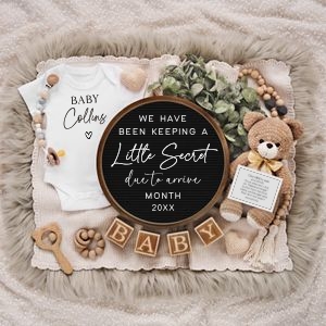 Letterboard Announcement 131_Sonogram_1x1: Letterboard Announcement 131