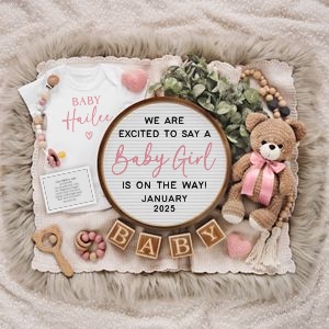 Letterboard Announcement 132_Sonogram 1x1: Letterboard Announcement 132