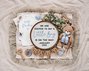 Letterboard Announcement 133_NO Sonogram: Letterboard Announcement 133
