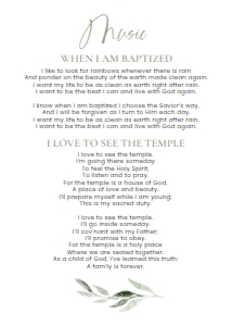 5x7 Music - Baptism Program 3: Baptism Program_3