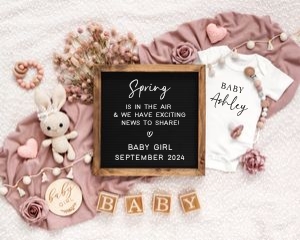 Letterboard Announcement 138_NO Sonogram: Letterboard Announcement 138