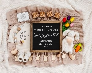 Letterboard Announcement 134 design preview