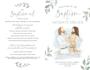 Baptism Program 24_3 Full Sheet: Baptism Program 24_3