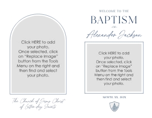 Baptism Program 24_4 Full Sheet: Baptism Program 24_4